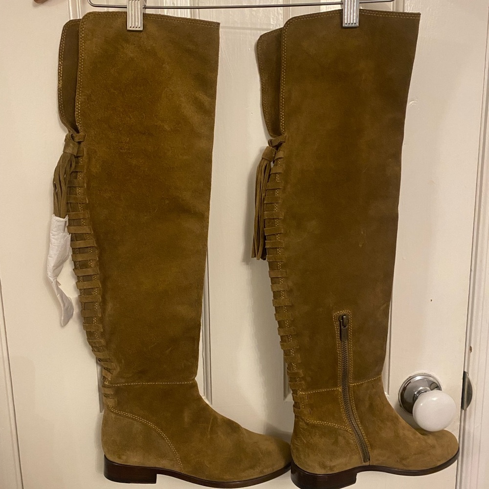 Frye Over the Knee Suede boots. New